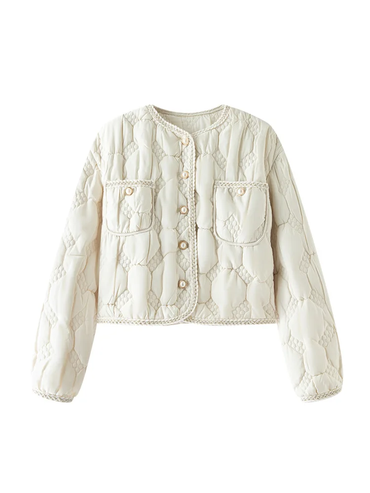 YUDX Women's Parkas Thickened Short Jacket Winter Models Fashion Temperament Loose Hundred Matching Slim Warm Blouse 2025 New - Image 5