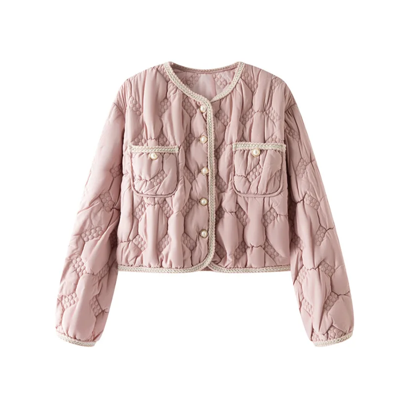 YUDX Women's Parkas Thickened Short Jacket Winter Models Fashion Temperament Loose Hundred Matching Slim Warm Blouse 2025 New - Image 3