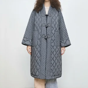 YUDX Women's Pleated Free Fashion Temperament Simple Medium-length Trench Coat Jacket Winter New Loose Plus Size Slim Top 2025